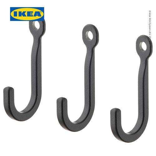[EZO.0500983] IKEA HOGAFFEL Pengait Hook Dinding Minimalis Set Isi 3pcs