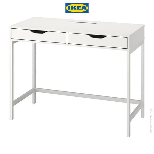 [EZO.0501044] IKEA ALEX Meja Kerja Dengan Penyimpanan Serbaguna 100x48 cm