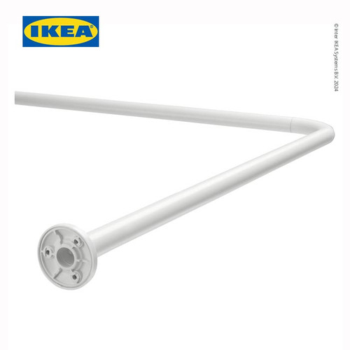 [EZO.0501288] IKEA VIKARN Batang Tirai Shower Bentuk U / L
