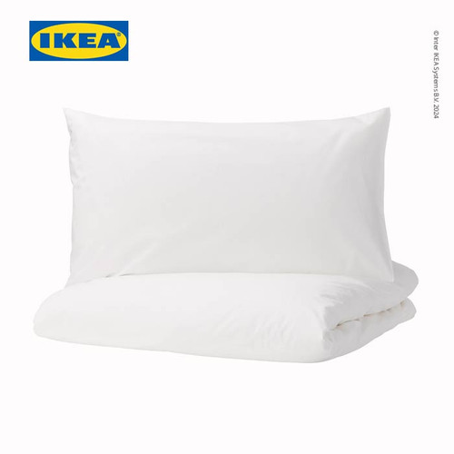 [EZO.0501294] IKEA DVALA Sarung Duvet 240x220cm dan 2 Sarung Bantal 50x80cm