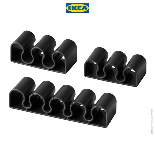 [EZO.0501328] IKEA KALKSTUFF Dudukan Kabel / Organizer Set Isi 3pcs