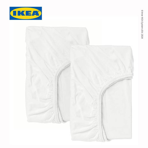 [EZO.0501360] IKEA LEN Sprei Kasur Bayi Berkaret 60x120 cm Isi 2pcs