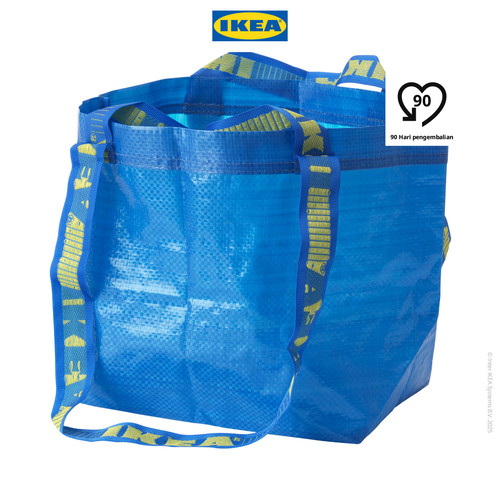 [EZO.0501491] IKEA BRATTBY Kantong / Tas Belanja Kapasitas Kecil 27x27 cm