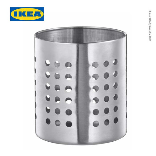 [EZO.0501638] IKEA ORDNING Tempat Sendok Bahan Baja 13.5cm