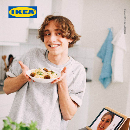 [EZO.0501682] IKEA OFTAST Piring Cekung Putih 20cm