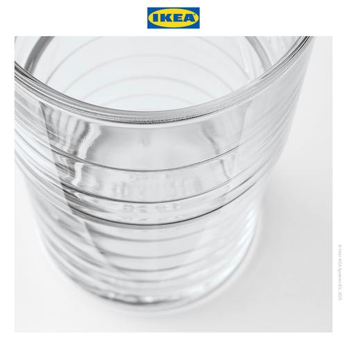 [EZO.0501830] IKEA SVEPA Gelas Kaca Bening 31cl Isi 12pcs