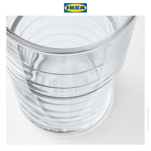 [EZO.0501830] IKEA SVEPA Gelas Kaca Bening 31cl Isi 12pcs