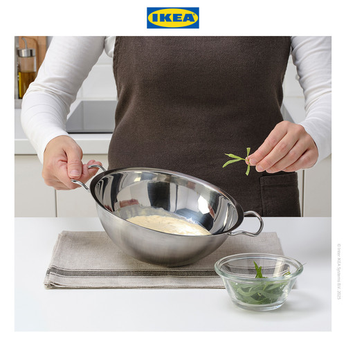 [EZO.0501833] IKEA KLOCKREN Dandang Ganda Masak Serbaguna 24cm