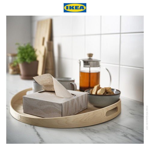 [EZO.0501874] IKEA KRUSTISTEL Tissue / Serbet Kertas Krem Muda 16x32cm Isi 100pcs