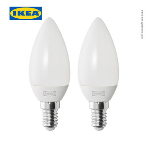 [EZO.0501912] IKEA SOLHETTA Bohlam Chandelier LED E14 250 Lumen 1.8W / 2700K Isi 2pcs